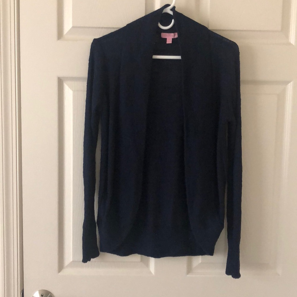 Lilly Pulitzer Amalie Sweater in True Navy
